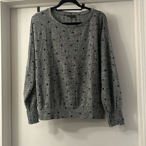 Polka dot sweater
